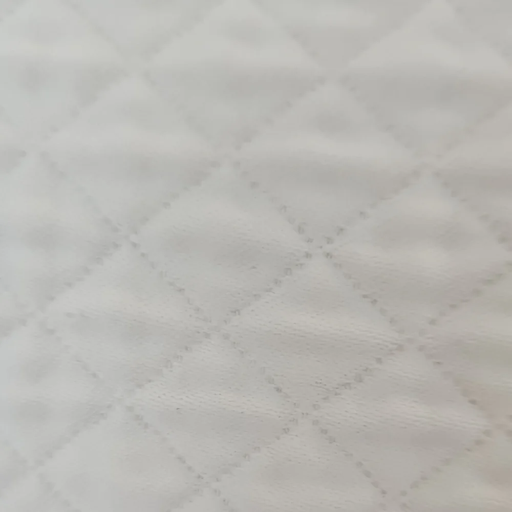 Restoration Hardware Ivory Diamond Quilted Standard Cotton Pillow Sham Set